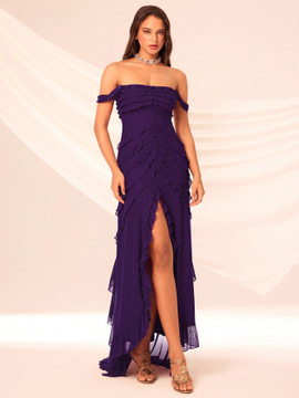 Romeo Gown - Dark Purple