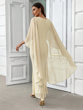 Nadia Dress - Light Apricot