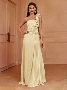 Abbey Gown - Lemon Yellow