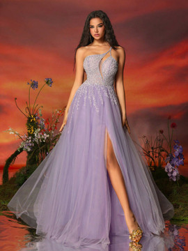 Sleeping Beauty Gown - Lavender Purple