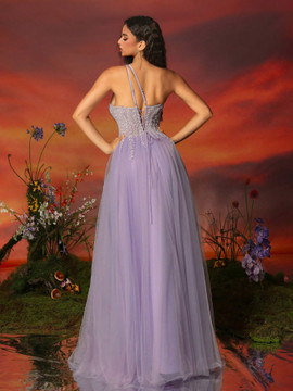 Sleeping Beauty Gown - Lavender Purple