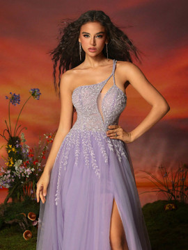 Sleeping Beauty Gown - Lavender Purple