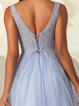 Cinderella Gown - Sky Blue
