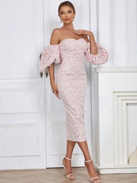 Chantelle Dress - Baby Pink