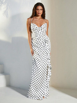 Anise Gown - White/Black