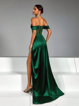 Danni Gown - Emerald Green