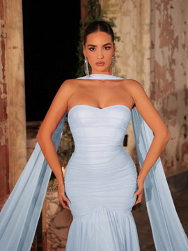 Hilton Gown - Baby Blue