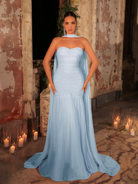 Hilton Gown - Baby Blue
