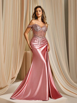 Regina Gown - Dusty Pink