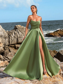 Porsha Gown - Sage Green