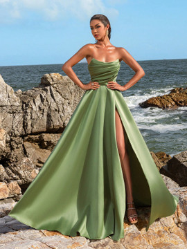 Porsha Gown - Sage Green