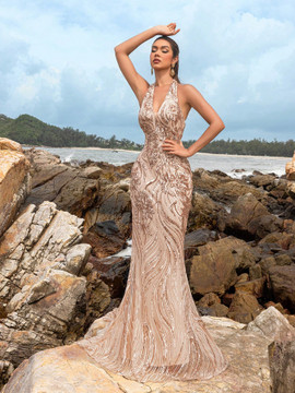 Saturday Gown - Champagne Gold