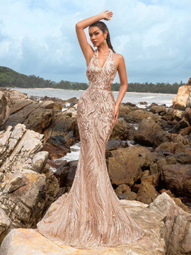 Saturday Gown - Champagne Gold