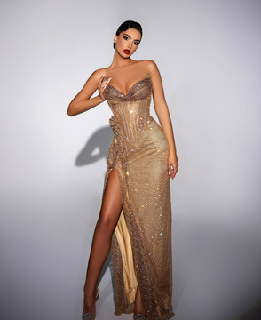 August Gown - Gold