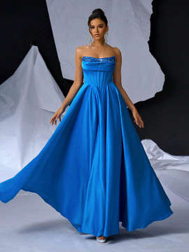 Jemma Gown - Bright Blue