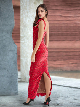 Claire  Dress - Red