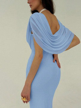 Cynthia Dress - Sky Blue