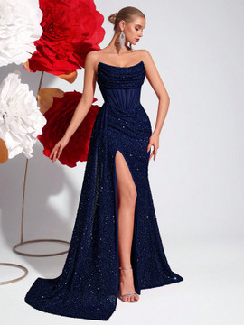 Joanna Gown - Navy Blue