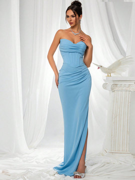 SALE Cara Gown - Baby Blue