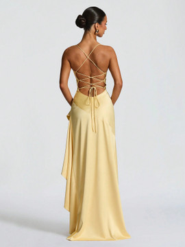 Jenny Dress - Butter Yellow