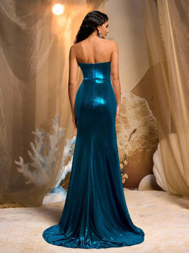 Eleonora Gown - Teal Blue