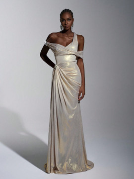 Nancy Gown - Silver/Gold