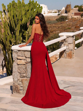 Dove Gown - Red