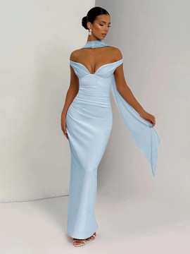Charmaine Gown - Baby Blue
