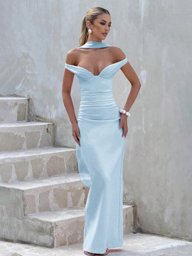 Charmaine Gown - Baby Blue