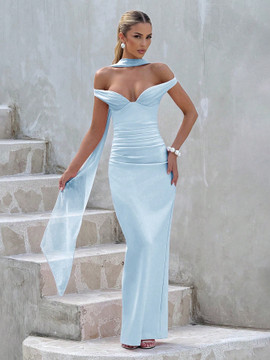 Charmaine Gown - Baby Blue