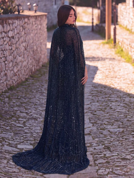 Elodie Gown - Navy Blue