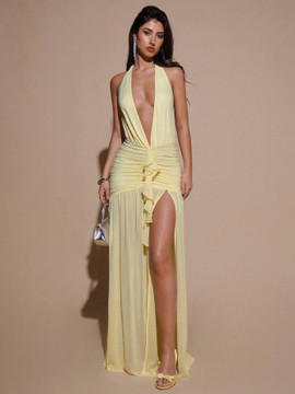 Bisou Dress - Butter Yellow
