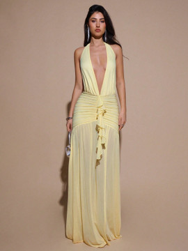 Bisou Dress - Butter Yellow