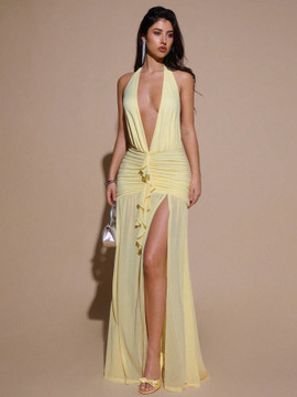 Bisou Dress - Butter Yellow
