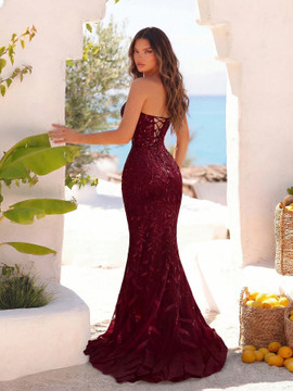 Alchemy Gown - Burgundy