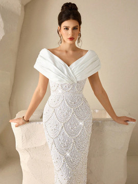 Brenda Dress - White