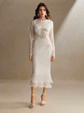 Caroline Dress - White