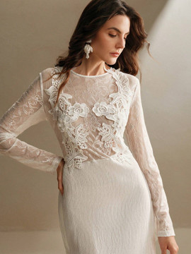 Caroline Dress - White