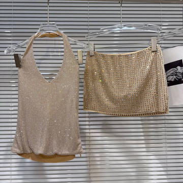 The Glitz Two Piece Set - Gold