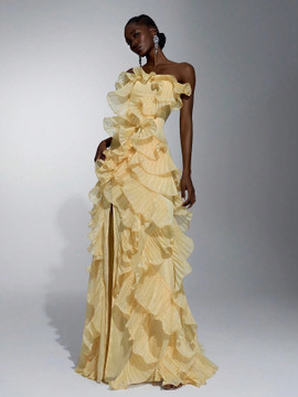 Rafaella Gown - Lemon Yellow