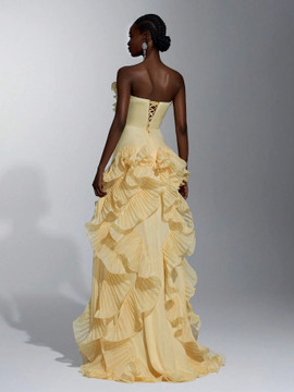 Rafaella Gown - Lemon Yellow