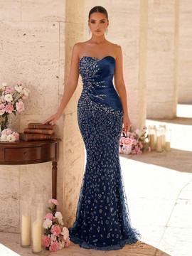 Angel Gown - Dark Blue