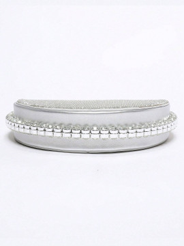 Hailey Clutch - Silver