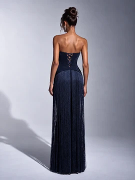 Blake Gown - Navy Blue