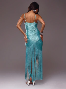 Sonzi Dress - Aqua Blue