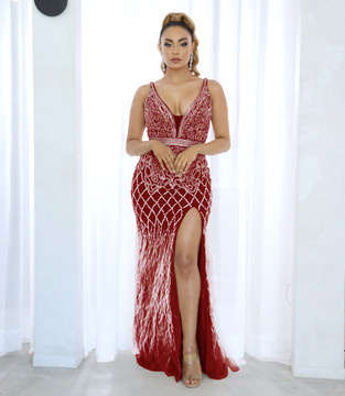 Arial Gown - Red