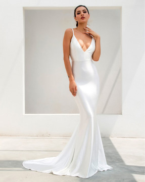 Grace K Gown - White