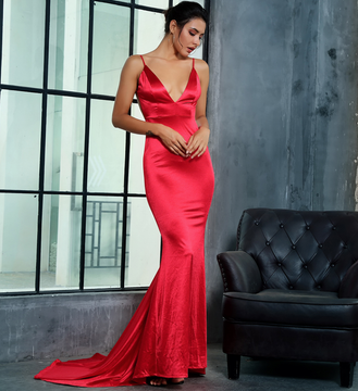 Grace K Gown - Red