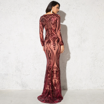Sibel Gown - Red