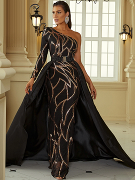Carina Gown - Black/Gold